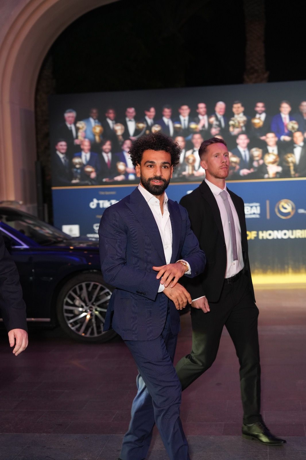 محمد صلاح يصل حفل جوائز جلوب سوكر 2022 - اليوم السابع