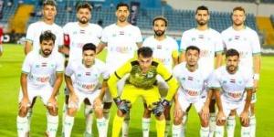 جلسة تصوير للاعبي المصري بالزي الجديد قبل أول ظهور أمام الزمالك - في المدرج