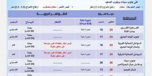 شبورة وأمطار.. حالة الطقس اليوم وغدا في مصر