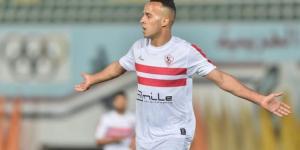 ناصر منسي يتقدم للزمالك بالهدف الأول أمام غزل المحلة