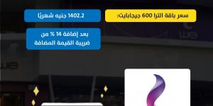 أسعار باقات الترا الجديدة من WE