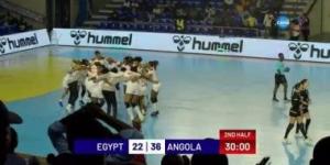 خسارة منتخب سيدات اليد أمام أنجولا فى نصف نهائى أفريقيا - في المدرج