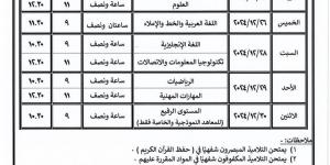 موعد بدء امتحانات صفوف النقل الابتدائي الأزهري.. تعرف على الجداول