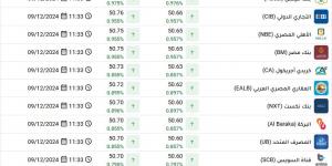 سعر الدولار يواصل ارتفاعه مقابل الجنيه ويصل لـ50.75 في البنوك