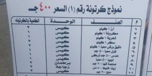 بأسعار من 400 إلى 800 جنيه.. التموين تطرح كراتين رمضان بأسعار مخفضة