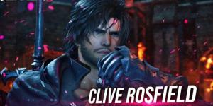 شاهد كيف يقاتل البطل Clive من Final Fantasy XVI ضد أبطال لعبة TEKKEN 8