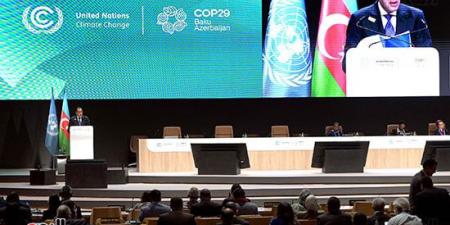 نيابة عن الرئيس السيسي.. كلمة رئيس الوزراء فى مؤتمر تغير المناخ COP29 - في المدرج