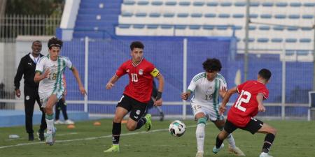 وزير الرياضة يهنئ منتخب مصر للناشئين بعد الفوز على الجزائر