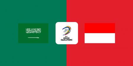 تقديم مباراة السعودية وإندونيسيا في تصفيات كأس العالم 2026