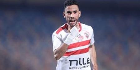 ناصر ماهر يخضع لفحص طبي لتحديد موعد مشاركته مع الزمالك - في المدرج