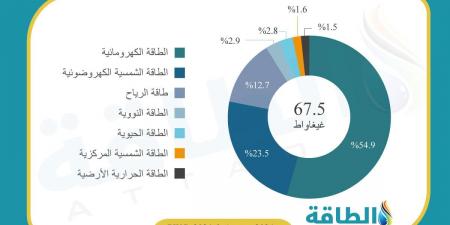 قدرة الطاقة المتجددة في الشرق الأوسط وأفريقيا تترقب طفرة بقيادة 5 دول عربية