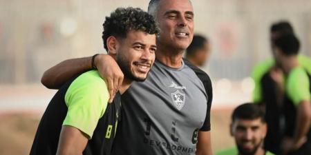 عماد دونجا يودع جوميز برسالة مؤثرة بعد مغادرته الزمالك