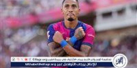 مدرب برشلونة يكشف حالة رافينيا