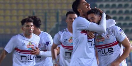 فيديو | حسام أشرف يسجل هدف الزمالك الثاني أمام طلائع الجيش