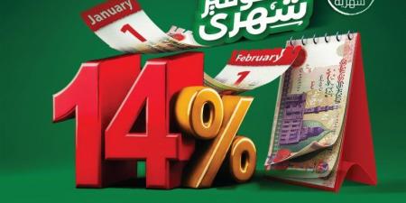 البريد المصري يطلق حساب سوبر توفير بفائدة 14% شهريًا