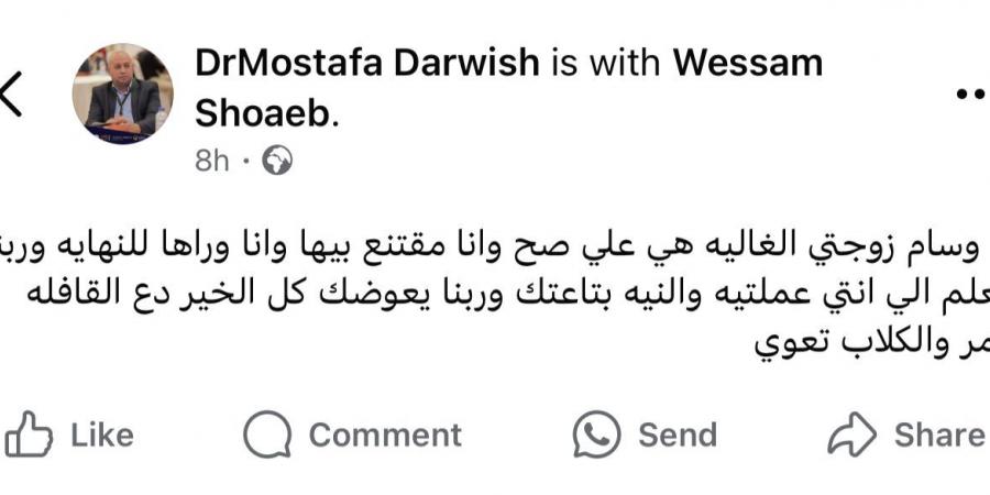 زوج الطبيبة صاحبة فيديو نصيحة الأمهات يعلق على القبض عليها: مقتنع بيها ووراها للنهاية - في المدرج