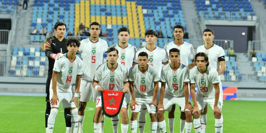 المنتخب المغربي لأقل من 20 سنة يفوز على تونس في بطولة شمال أفريقيا