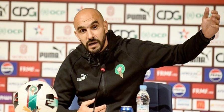 الركراكي: المنتخب المغربي عائلة واحدة.. والفوز بـ"الكان" رهين بالاتحاد