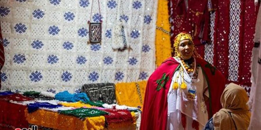 انطلاق النسخة السابعة من مهرجان السجاد المغربى للحفاظ على التراث الثقافى - في المدرج