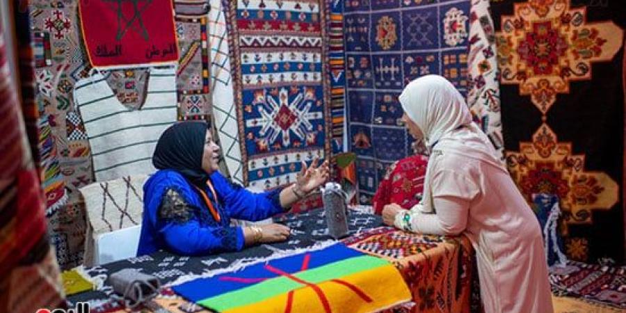 انطلاق النسخة السابعة من مهرجان السجاد المغربى للحفاظ على التراث الثقافى - في المدرج