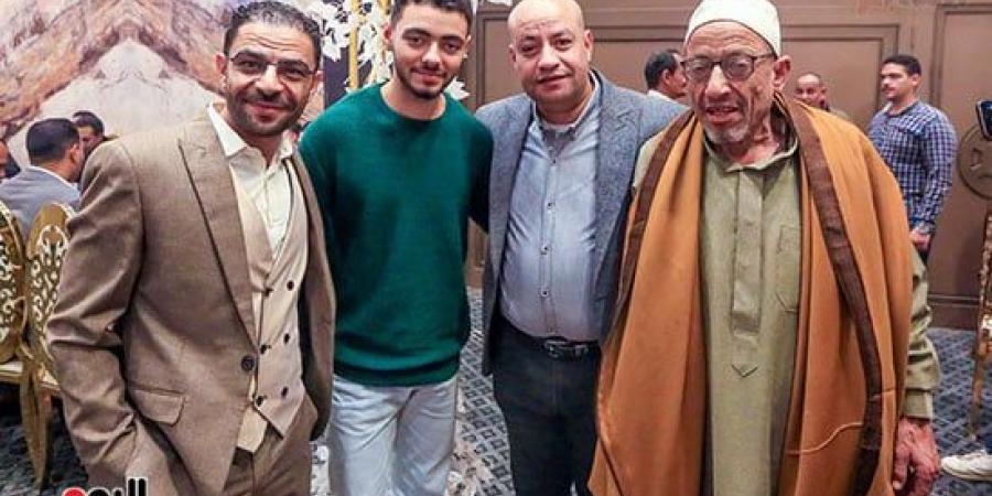 ‎بحضور نجوم السياسة والمجتمع.. الزميل محمد السيد الشاذلى يحتفل بزفاف شقيقته - في المدرج