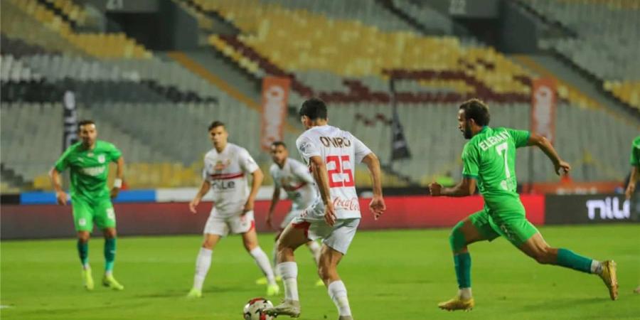 رجل مباراة الزمالك والمصري في الدوري