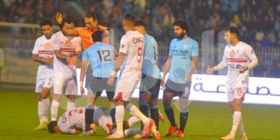 جهاد جريشة يحسم الجدل بشأن صحة طرد لاعب المحلة أمام الزمالك