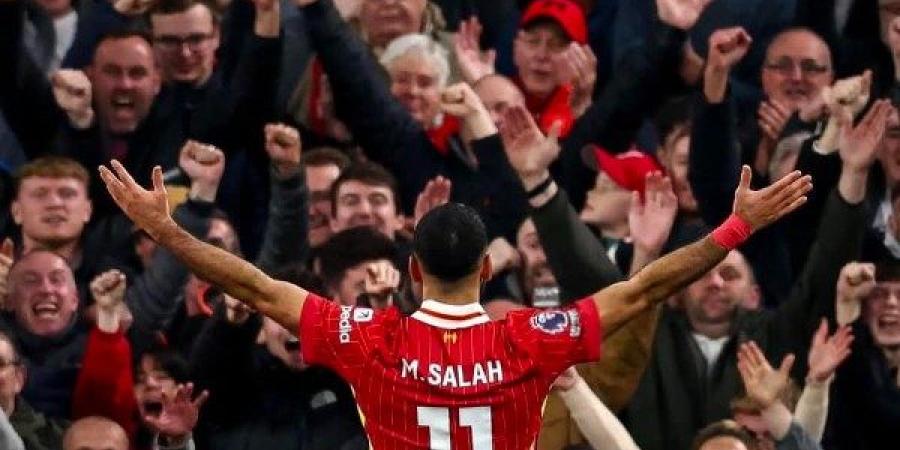 محمد صلاح يسجل هدف ليفربول الثالث في شباك نيوكاسل