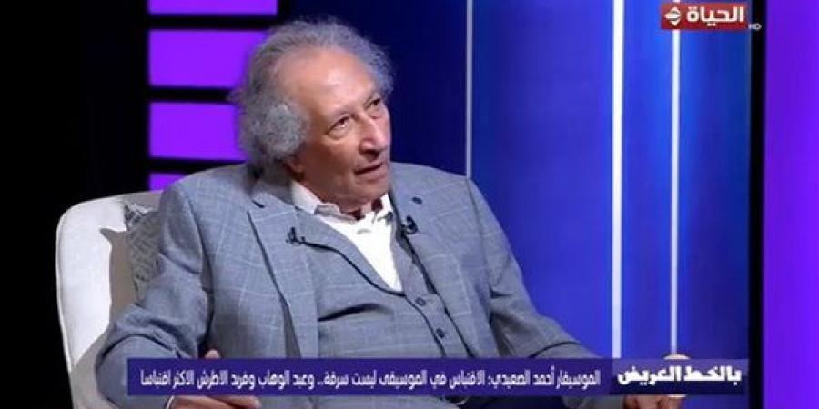 أحمد الصعيدي: صوت الموسيقى يحدث تغيرات كيميائية في جسدي عندما أسمعها