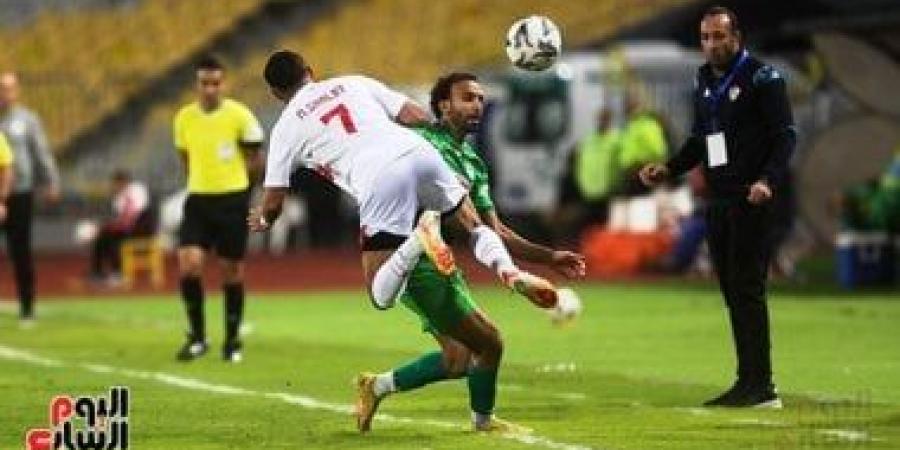 تدريبات تأهيلية لأساسي الزمالك أمام المصرى.. ومران قوى لحراس المرمى - في المدرج