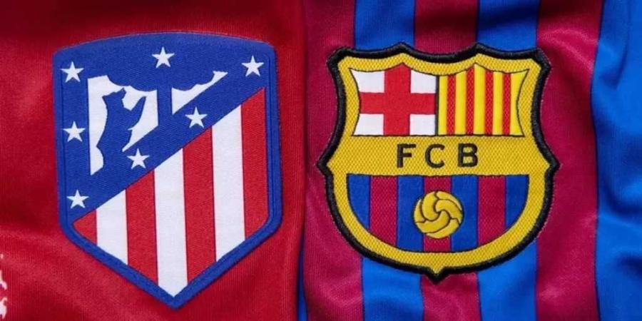 مواجهة نارية .... تشكيل برشلونة أمام أتليتكو مدريد والقنوات الناقلة للمباراة hgd,l