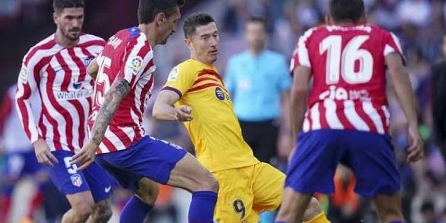 موعد مباراة برشلونة وأتلتيكو مدريد اليوم في الدوري الإسباني