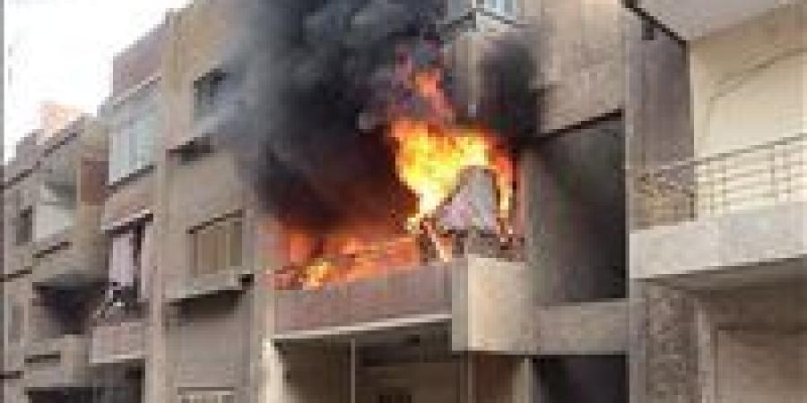 مصرع طفل في حريق شقة سكنية بـ 15 مايو