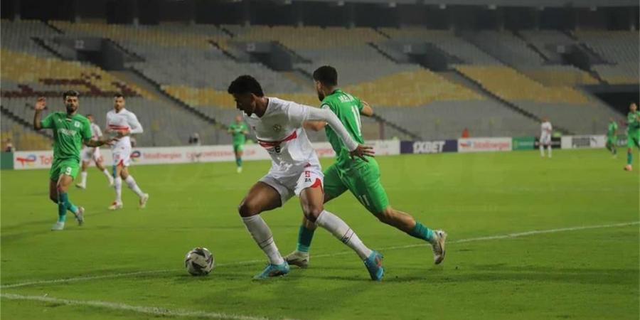 حكم مباراة الزمالك والمصري في كأس الكونفدرالية