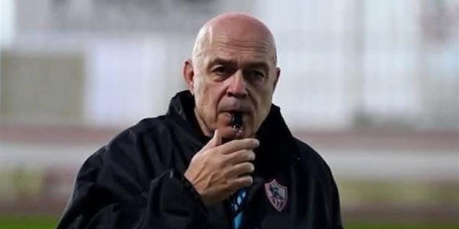 جروس يطالب لاعبي الزمالك بالتركيز في لقاء الاتحاد السكندرى