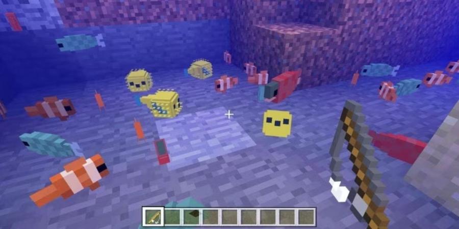 دليل حول كيفية صنع صنارة صيد في Minecraft