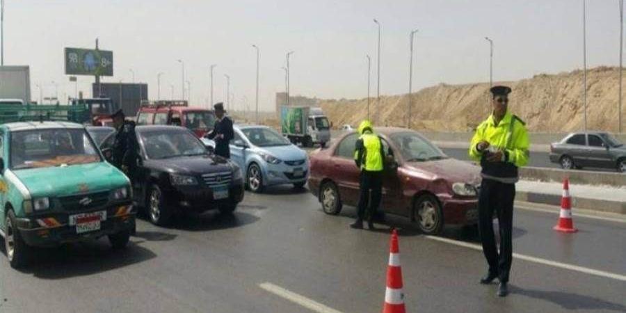 المرور : غلق كلي لمحور أحمد الزمر بمدينة نصر