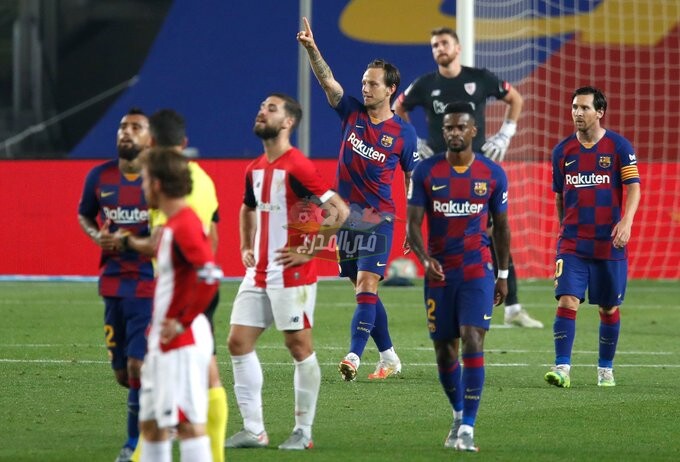 نتيجة مباراة برشلونة وأتلتيك بلباو في الدوري الاسباني