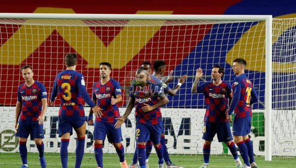 نتيجة مباراة برشلونة وفرينكفاروزي barcelona في دوري أبطال أوروبا