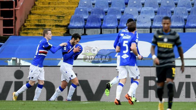 ترتيب الدوري الايطالي بعد مباراة انتر ميلان ضد سامبدوريا inter milan vs sampdoria
