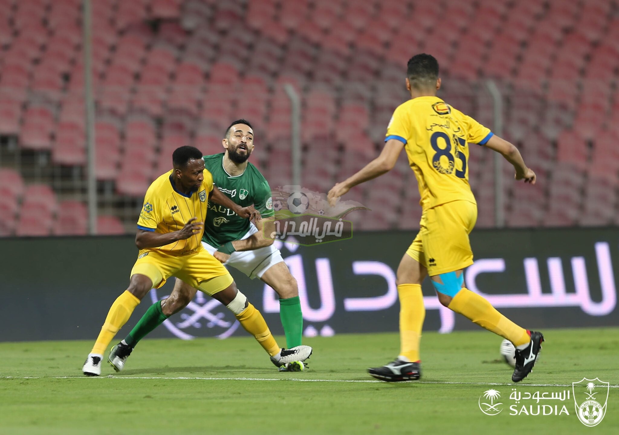 نتيجة الشوط الأول من مباراة الأهلي ضد التعاون في الدوري السعودي