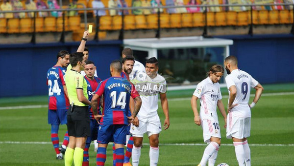 التشكيل المتوقع لمباراة ريال مدريد ضد ليفانتي Real madrid vs Levante في الدوري الإسباني