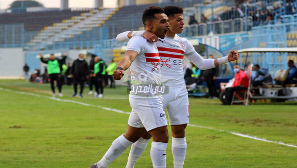 نتيجة مباراة الزمالك ضد الجونة في الدوري المصري