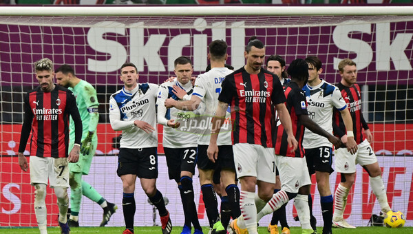نتيجة مباراة ميلان ضد أتالانتا Milan vs Atalanta في الدوري الإيطالي