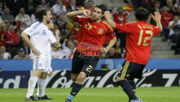 موعد مباراة إسبانيا ضد اليونان في تصفيات كأس العالم والقنوات الناقلة