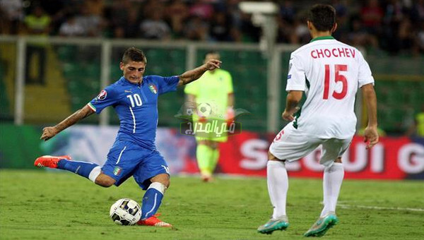 موعد مباراة إيطاليا ضد بلغاريا في تصفيات كأس العالم والقنوات الناقلة