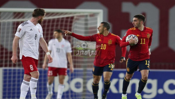 نتيجة مباراة إسبانيا ضد جورجيا في تصفيات كأس العالم