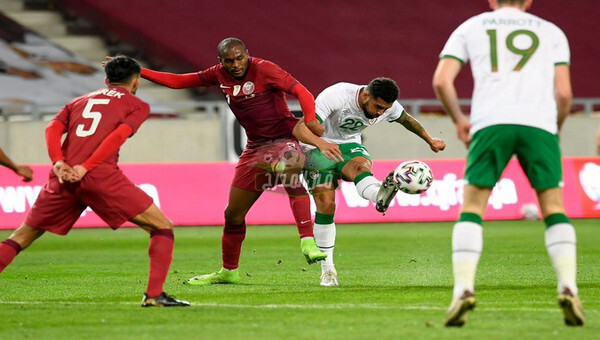 نتيجة مباراة قطر ضد إيرلندا في تصفيات كأس العالم