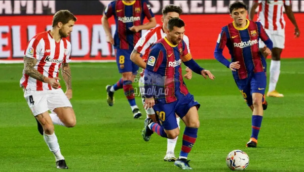 التشكيل الرسمي لمباراة برشلونة ضد أتلتيك بلباو Barcelona vs Athletic bilbao في كأس ملك إسبانيا