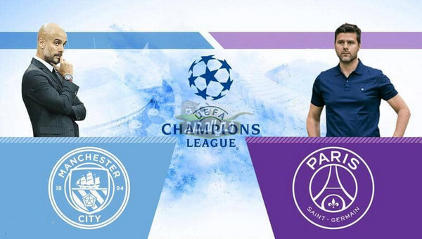 موعد مباراة مانشستر سيتي ضد باريس سان جيرمان Man city vs Paris في دوري أبطال أوروبا والقنوات الناقلة
